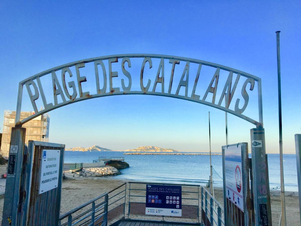 Vue Mer Le Panoramique Vieux-Port De Marselha Exterior foto