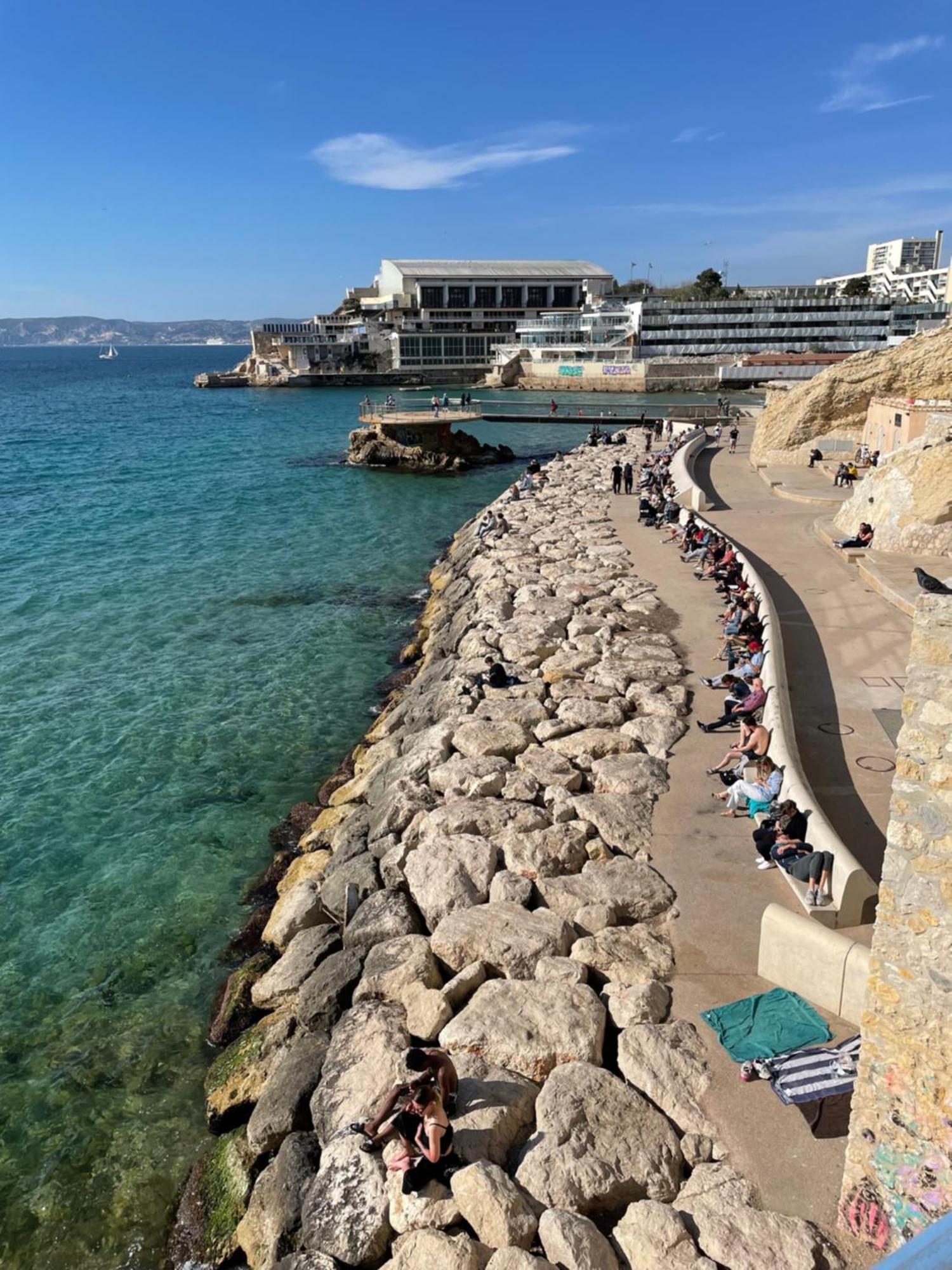 Vue Mer Le Panoramique Vieux-Port De Marselha Exterior foto
