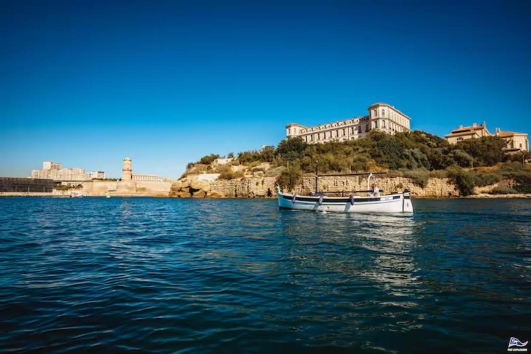 Vue Mer Le Panoramique Vieux-Port De Marselha Exterior foto